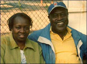 Auntie and Uncle just chillin'