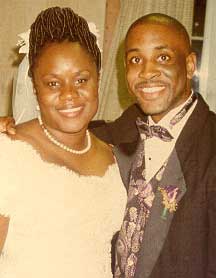 Kevin with his sister Denyse