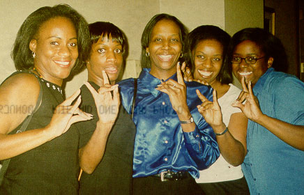 KEZ at the step show